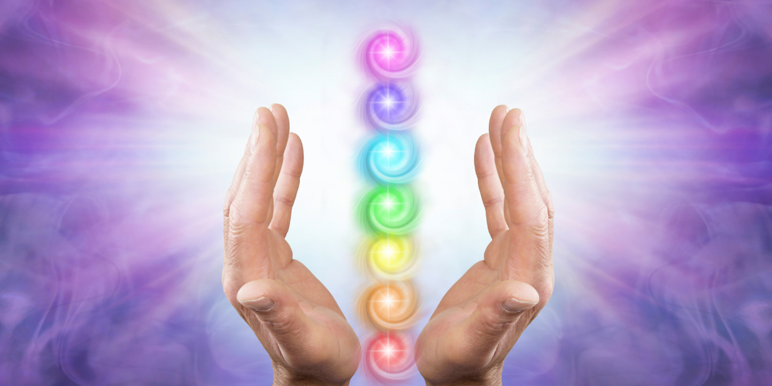 seven-chakras essential oils healing balance
