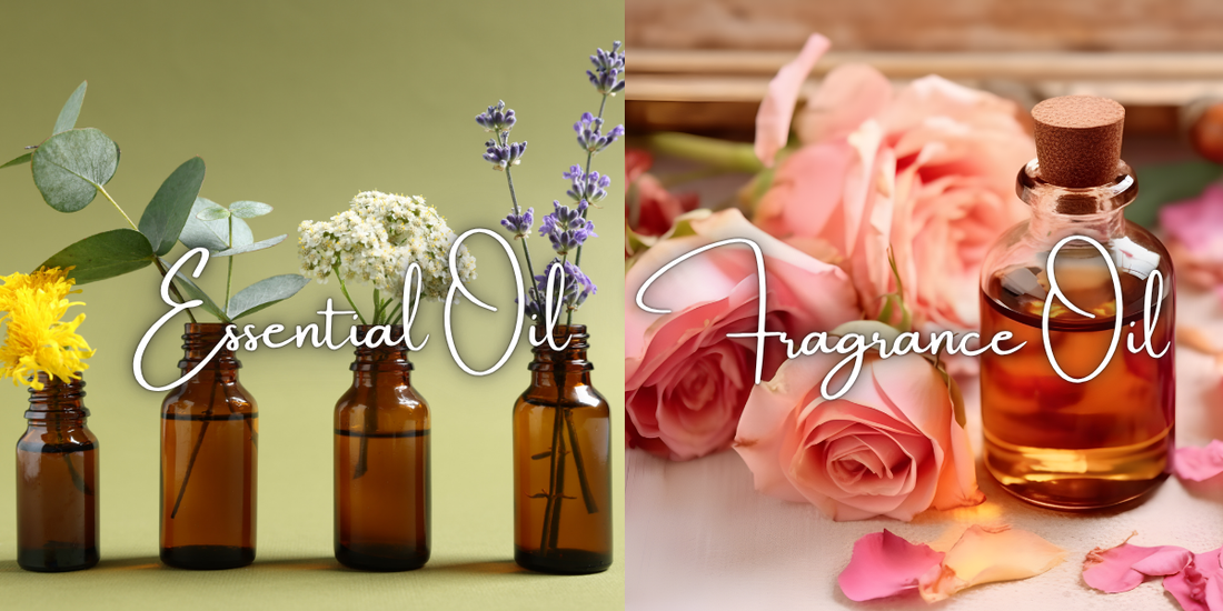 fragrance oil and essential oil