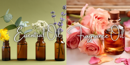 fragrance oil and essential oil