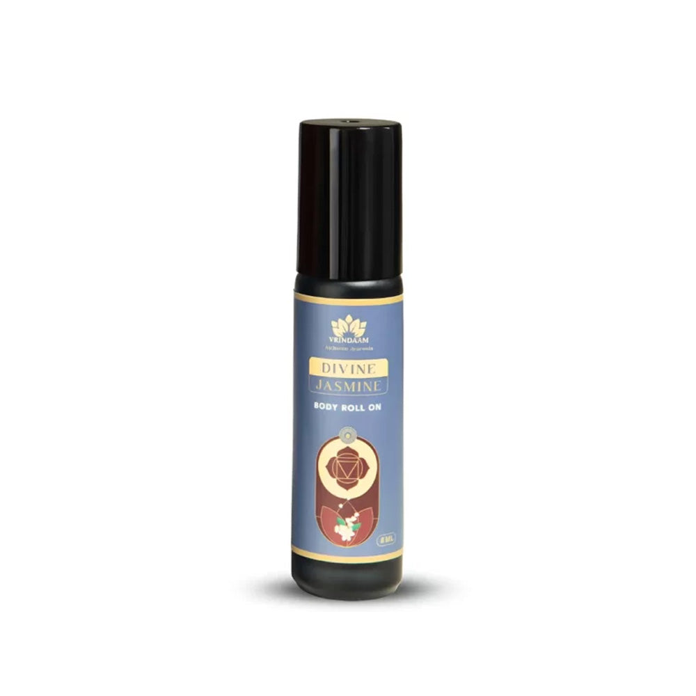 Divine Jasmine Body Roll On - Vrindaam