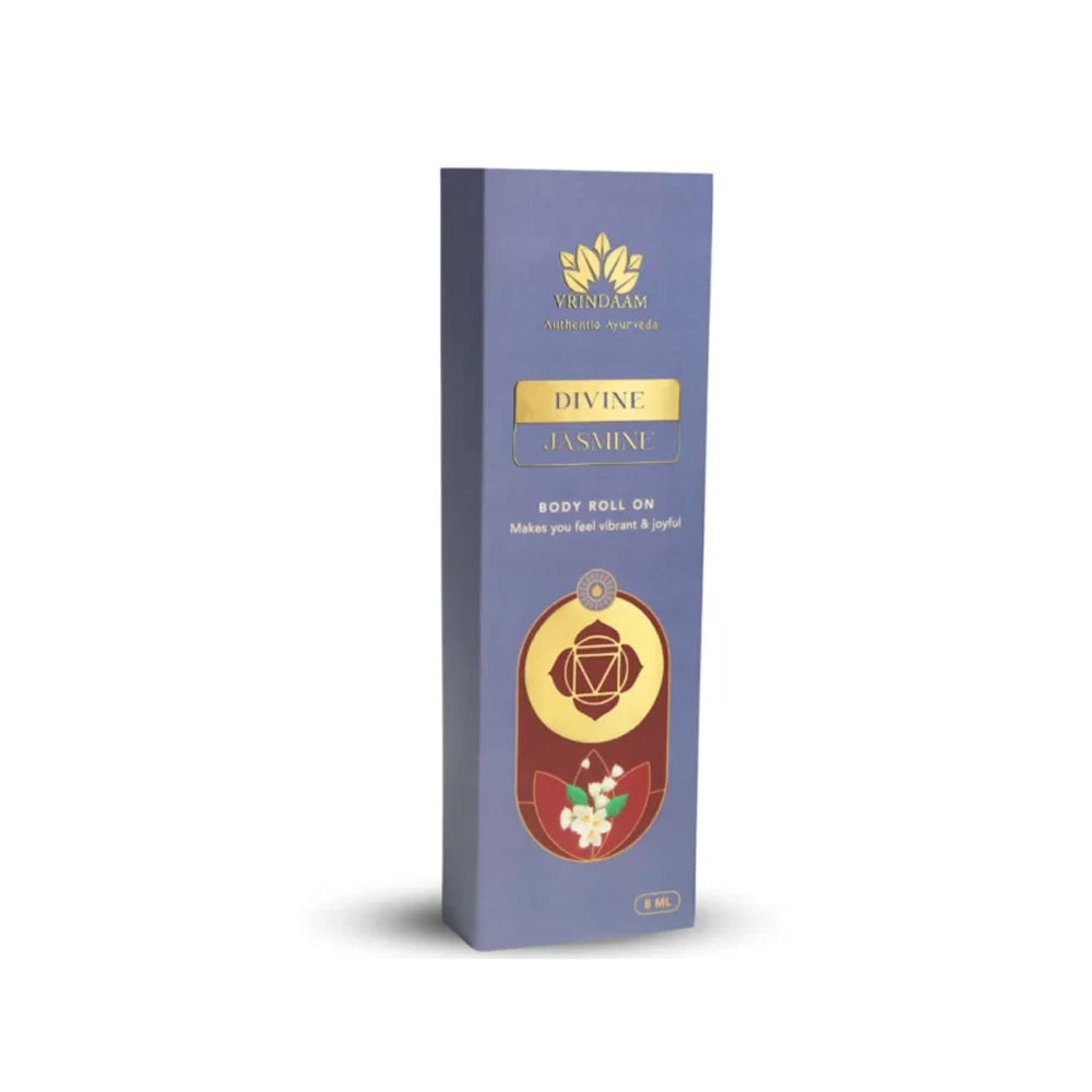 Divine Jasmine Body Roll On - Vrindaam