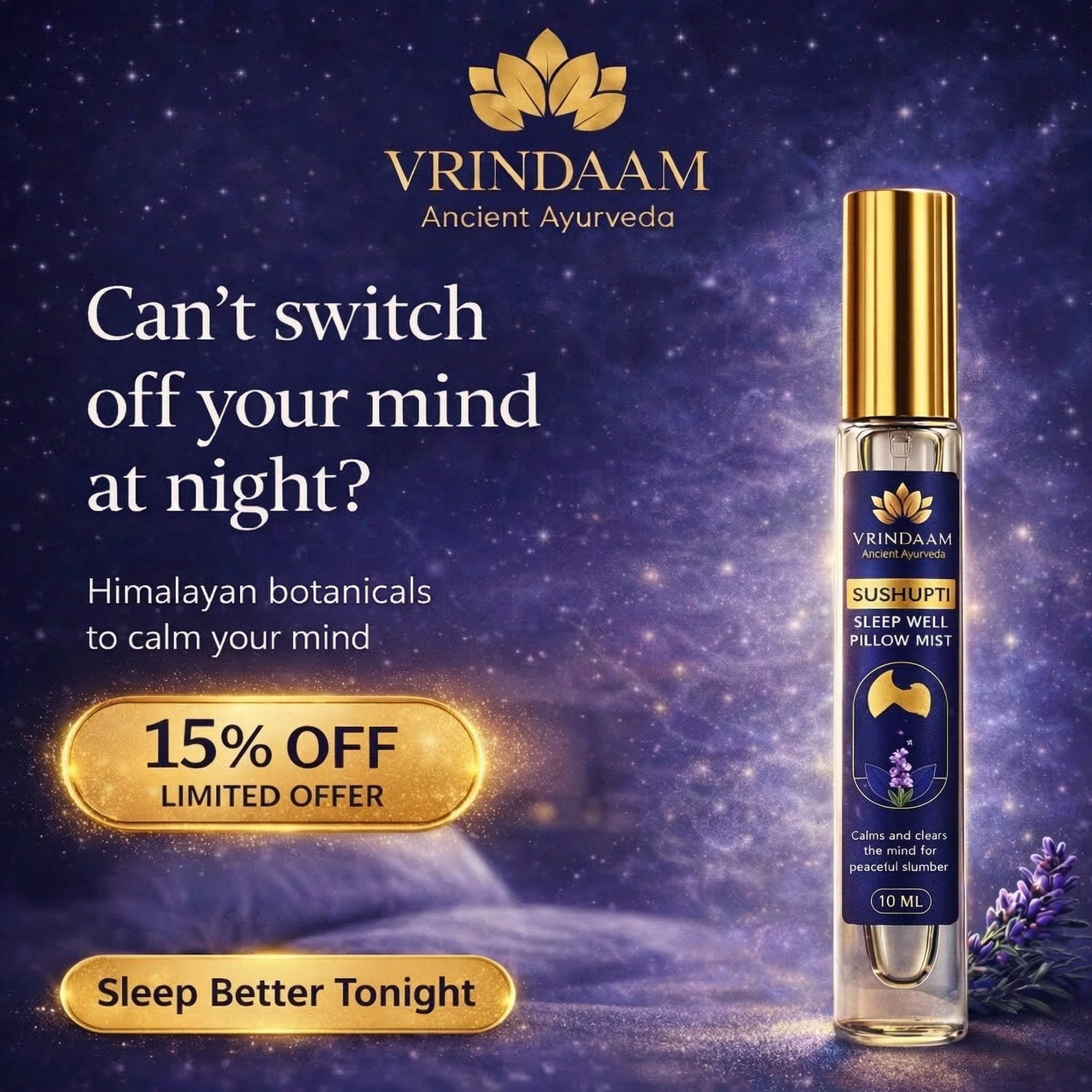 Sushupti (Sleep Well Pillow Mist)